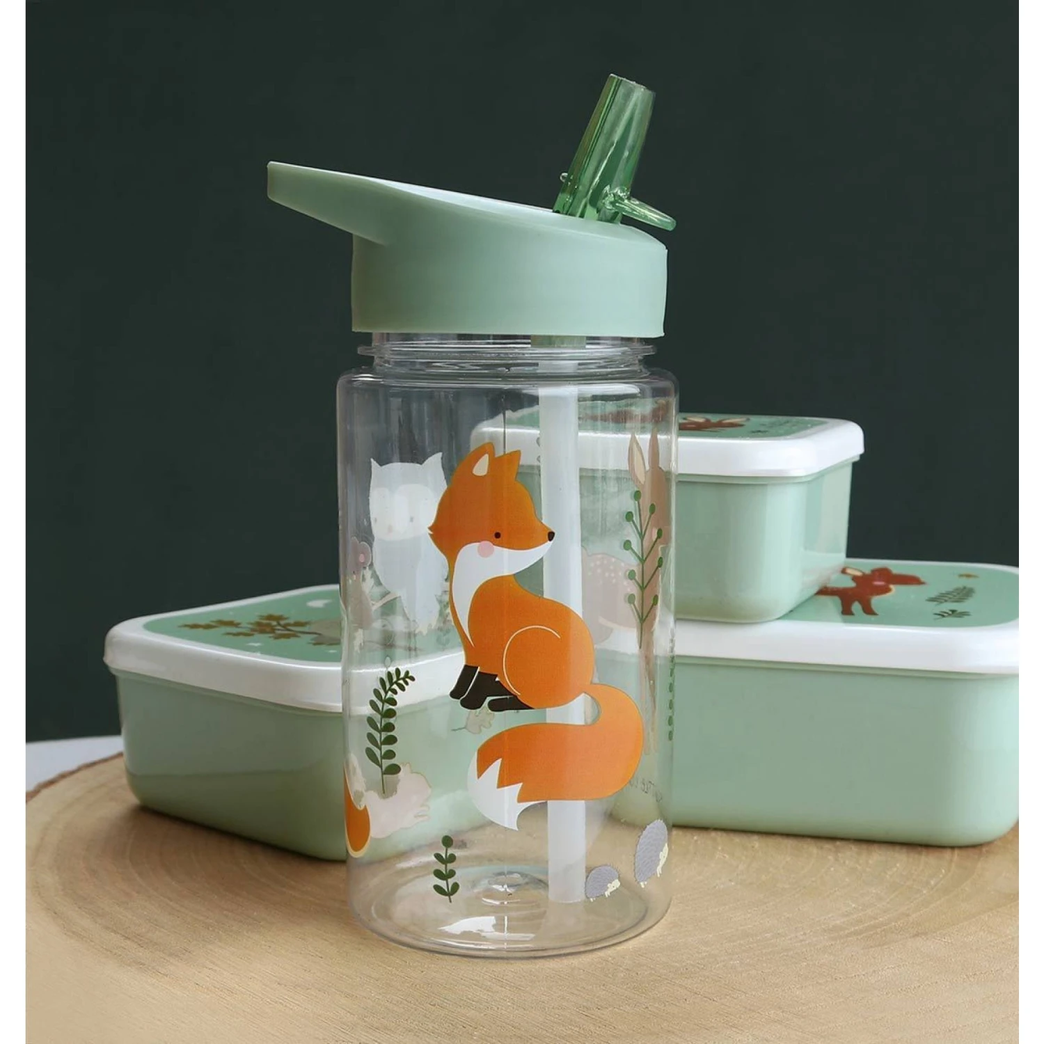 A Little Lovely Company Gourde Enfant Amis De La Forêt 2 A Little Lovely Company Gourde Enfant Amis De La Forêt – Image 2