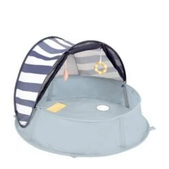 BabyMoov Tente De Jeux Anti-UV 3-en-1 Aquani Marinière