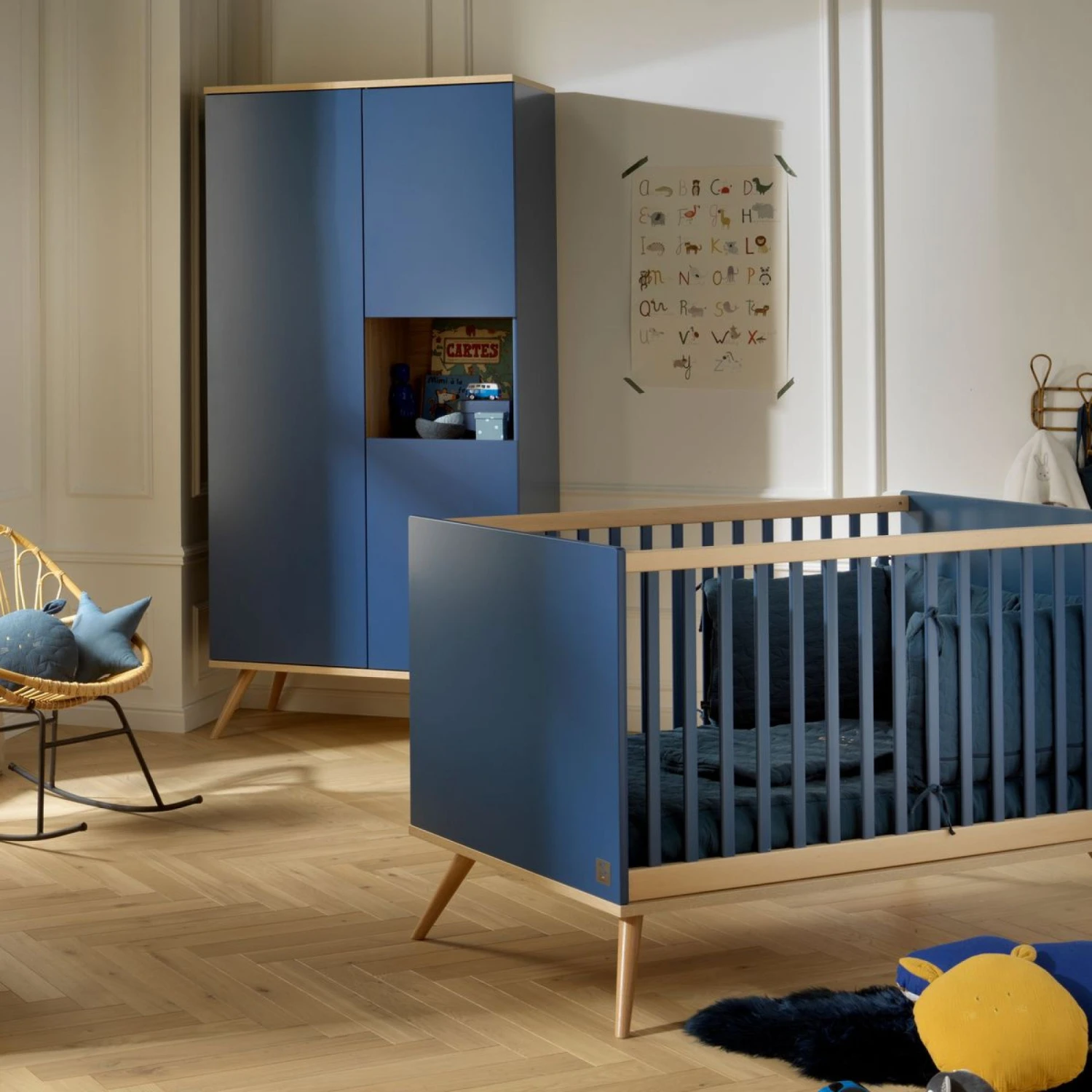 Armoire Boreale Bleu Nuit 2 Armoire Boreale Bleu Nuit – Image 2