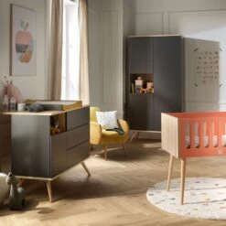 Armoire Boreale Gris Volcan -Lilliputiens Soldes armoire gris volcan boreale sauthon original OD