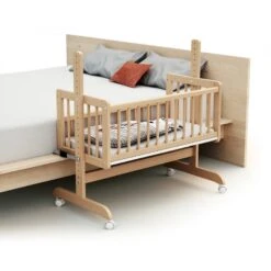 Lit Cododo Essentiel Hêtre Verni -Lilliputiens Soldes at4 berceau cododo essentiel hetre verni at4 OC