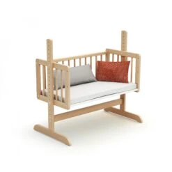 Lit Cododo Essentiel Hêtre Verni -Lilliputiens Soldes at4 berceau cododo essentiel hetre verni at4 OD