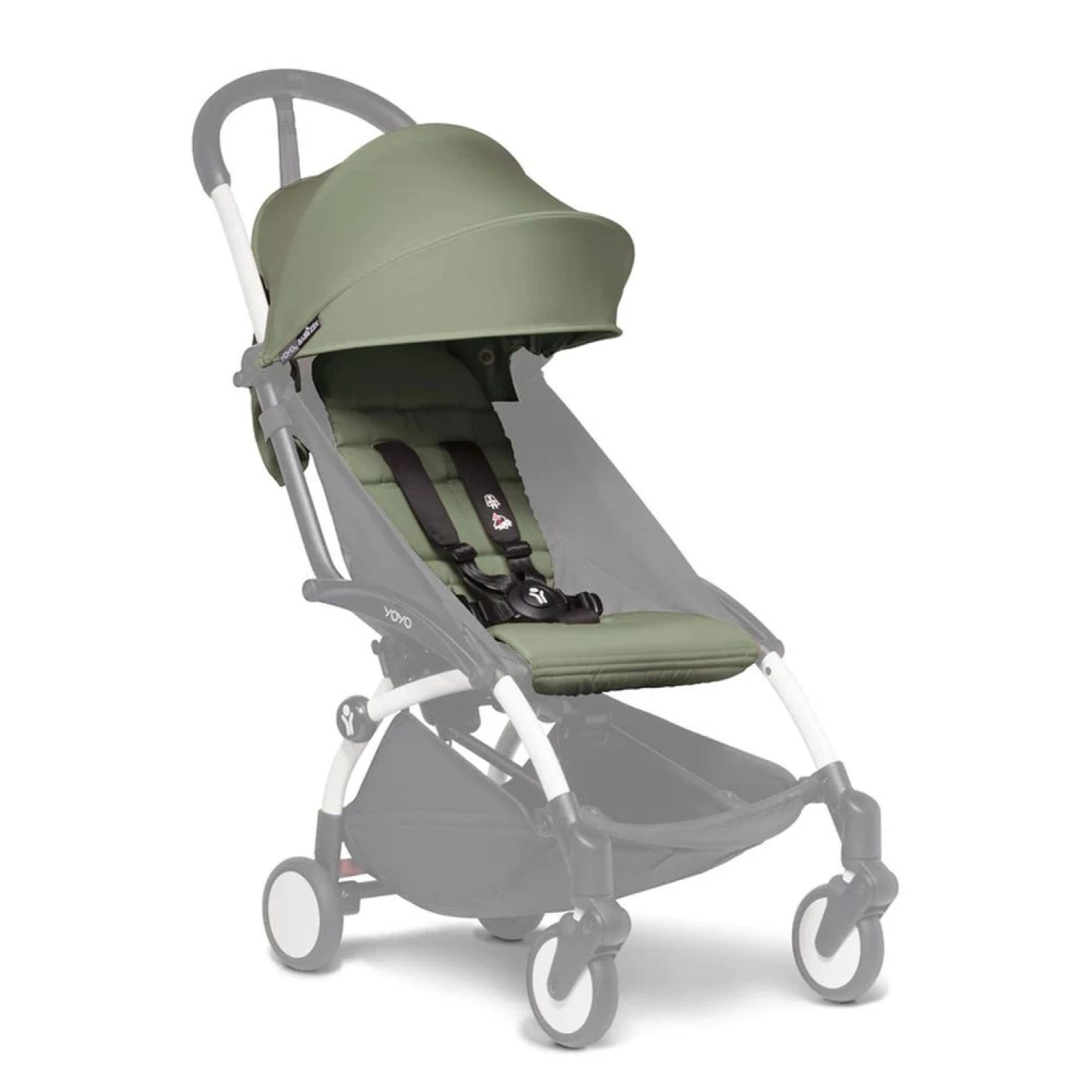 Babyzen Pack Couleur 6+ Assise Pour Poussette YOYO² - Olive 1 Babyzen Pack Couleur 6+ Assise Pour Poussette YOYO² - Olive