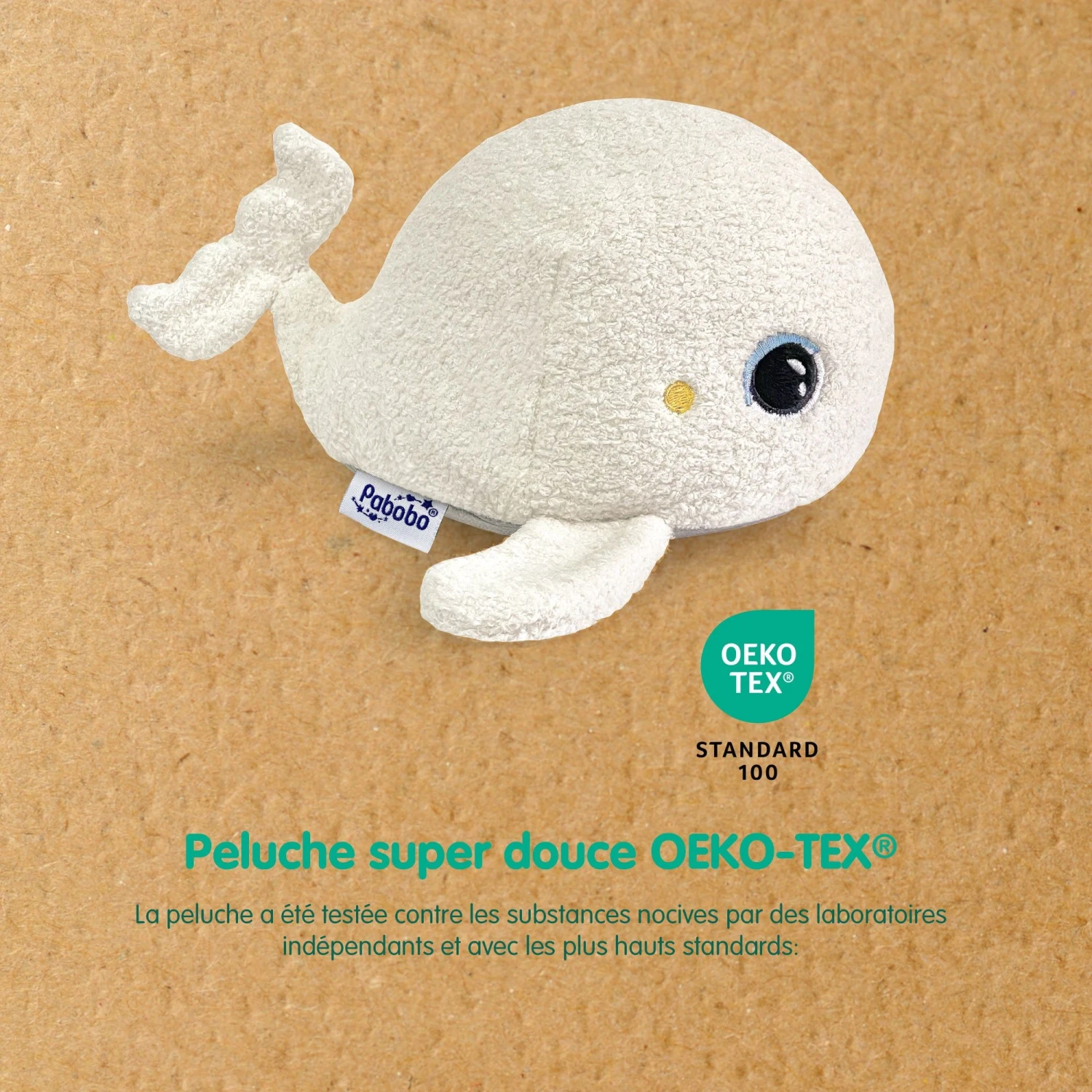 PABOBO Veilleuse Bébé Béluga Peluche Veilleuse & Bruits Blancs 8 PABOBO Veilleuse Bébé Béluga Peluche Veilleuse & Bruits Blancs – Image 8