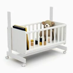 Lit Cododo Confort Blanc -Lilliputiens Soldes berceau cododo confort blanc at4 OC