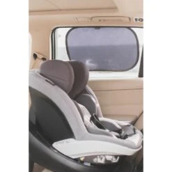 BeSafe Lot De 2 Pare-soleil électrostatiques Noir -Lilliputiens Soldes besafe paire de pare soleil electrostatique avec sac de rangement noir be safe OE