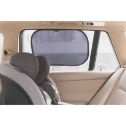 BeSafe Lot De 2 Pare-soleil électrostatiques Noir -Lilliputiens Soldes besafe paire de pare soleil electrostatique avec sac de rangement noir be safe OG