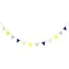 Meri-Meri Guirlande Fanions Bleus Tricotés