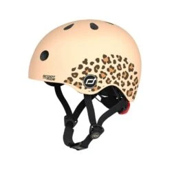 Scoot & Ride Casque Pour Enfant Taille XS Lifestyle Leopard
