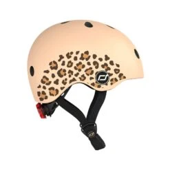 Scoot & Ride Casque Pour Enfant Taille XS Lifestyle Leopard -Lilliputiens Soldes casque xs motif leopard scoot ride OD