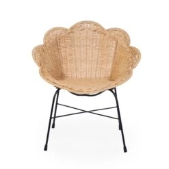 Lilliputiens Soldes -Lilliputiens Soldes chaise denfant fleur en rotin childhome OB