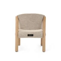 Chaise Enfant SABA Beige En Hêtre Brut -Lilliputiens Soldes chaise saba beige en hetre brut charlie crane OD