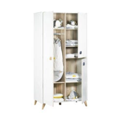 Chambre Duo Lit évolutif Bébé Combiné 60x120 Cm En 90x190 Cm + Armoire Oslo Goutte 15 Chambre Duo Lit évolutif Bébé Combiné 60x120 Cm En 90x190 Cm + Armoire Oslo Goutte -Lilliputiens Soldes chambre lit combine armoire oslo goutte sauthon meubles OG