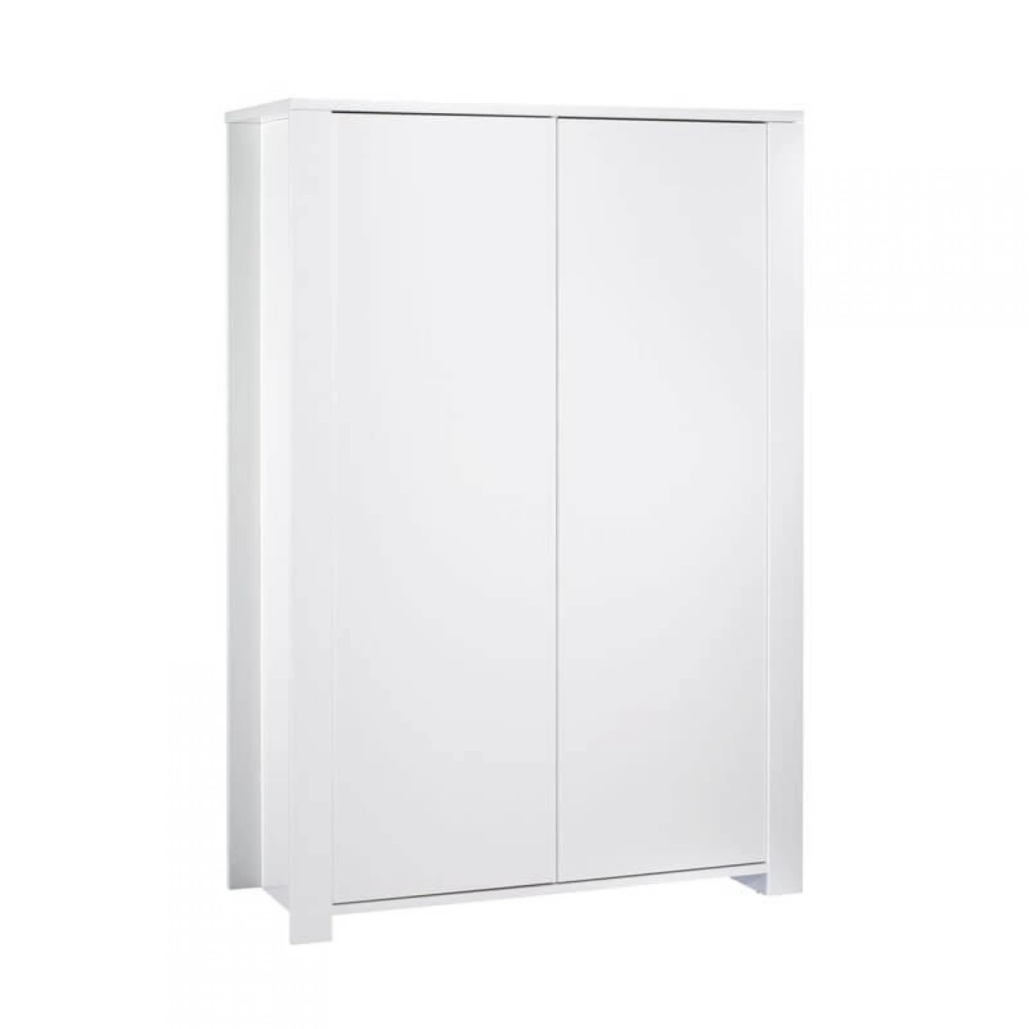 Chambre Trio Lit 60x120 Cm + Armoire + Commode Loft Blanc 5 Chambre Trio Lit 60x120 Cm + Armoire + Commode Loft Blanc – Image 5