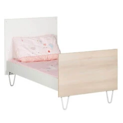 Chambre Trio Lit évolutif Bébé Little Big Bed 70x140 Cm + Armoire + Commode Happy -Lilliputiens Soldes chambre trio lit little big bed 140 x 70 commode armoire happy sauthon meubles OG