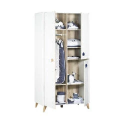 Chambre Trio évolutif Bébé Lit Little Big Bed 70x140 Cm + Armoire + Commode Oslo Etoile -Lilliputiens Soldes chambre trio lit little big bed 140 x 70 commode armoire oslo etoile sauthon meubles OC