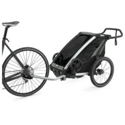 Thule Chariot Lite Monoplace 1 Agave -Lilliputiens Soldes chariot lite 1 agave thule OC