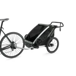 Thule Chariot Lite Biplace 2 Agave -Lilliputiens Soldes chariot lite 2 agave thule OF