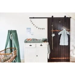 Lilliputiens Soldes -Lilliputiens Soldes ciel vintage 155cm ash green jollein OB