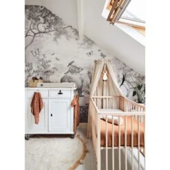 Jollein Ciel De Lit Vintage 155 Cm Nougat -Lilliputiens Soldes ciel vintage 155cm nougat jollein OD