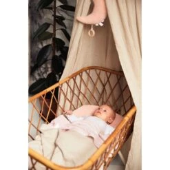 Jollein Ciel De Lit Vintage 155 Cm Nougat -Lilliputiens Soldes ciel vintage 155cm nougat jollein OE