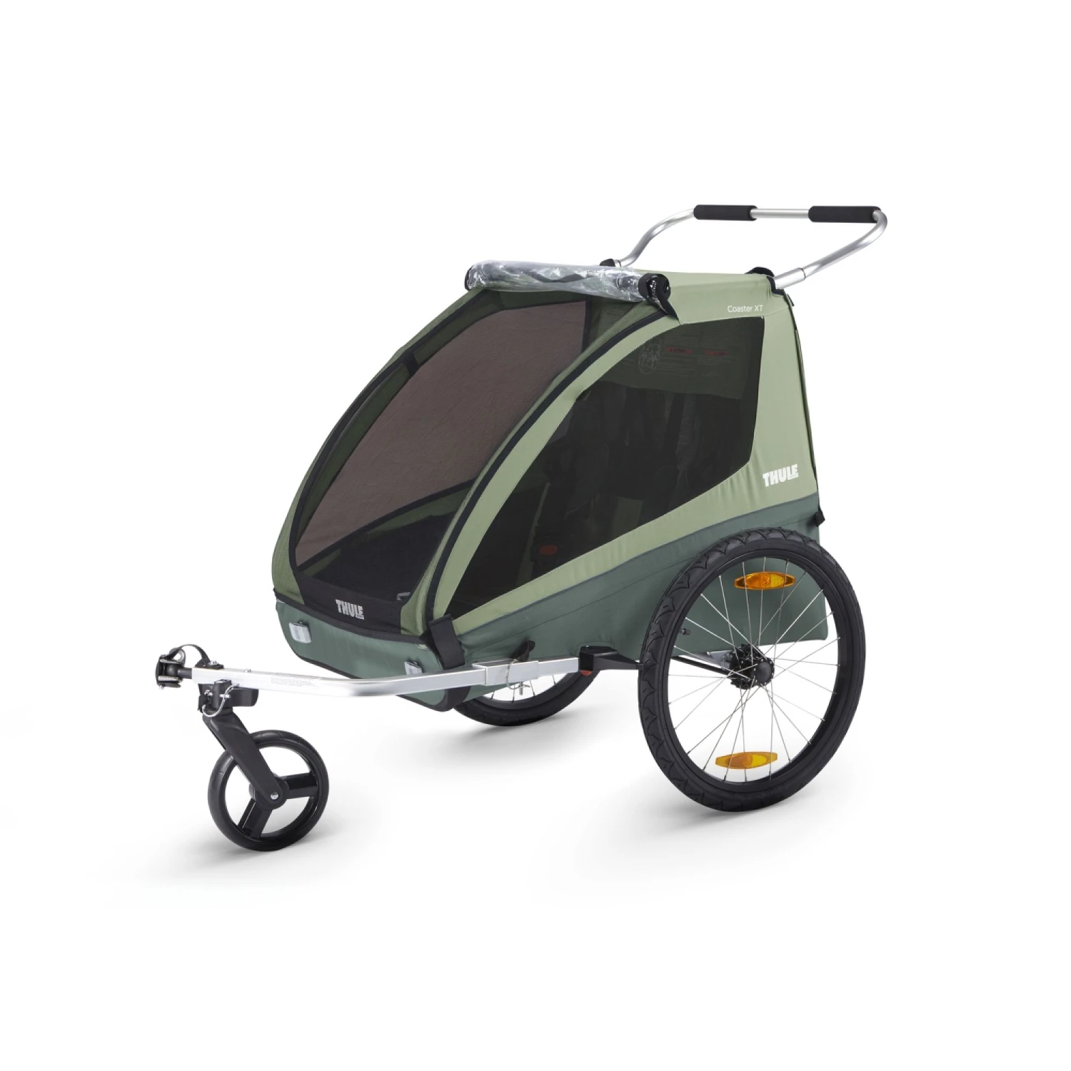 Thule Remorque De Vélo Coaster 2 XT Mallard Green 1 Thule Remorque De Vélo Coaster 2 XT Mallard Green