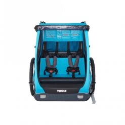 Thule Remorque De Vélo Coaster 2 XT Blue -Lilliputiens Soldes coaster 2 xt bike trailerstroll blue thule OC
