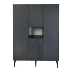 Armoire 4 Portes 1 Niche Cocoon Eboni