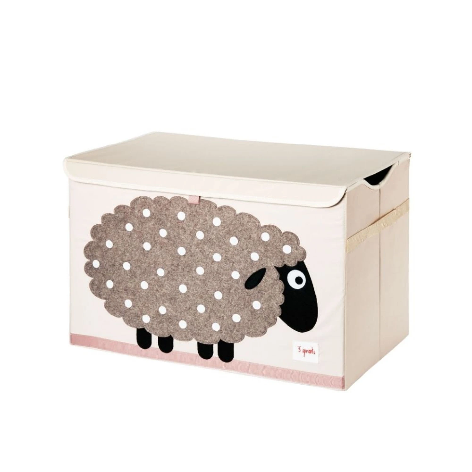 3 Sprouts Coffre à Jouets Mouton 1 3 Sprouts Coffre à Jouets Mouton