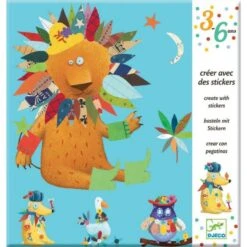 Djeco Gommettes Et Stickers Créer Des Animaux