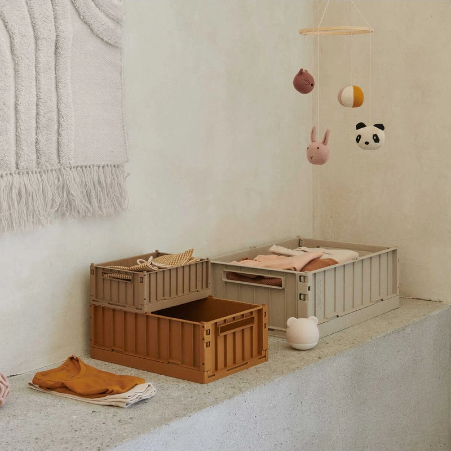 Liewood Lot De 2 Boîtes De Rangement Weston Taille S Peppermint 3 Liewood Lot De 2 Boîtes De Rangement Weston Taille S Peppermint – Image 3