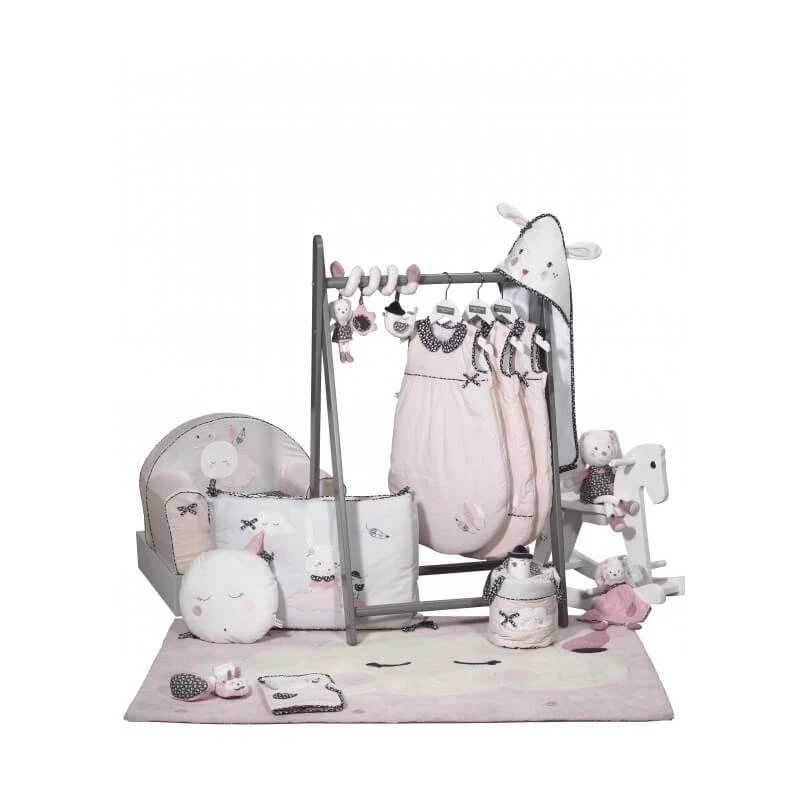 Portant Vêtements Gris Ardoise 2 Portant Vêtements Gris Ardoise – Image 2