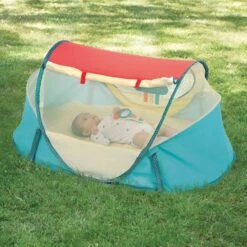 Lit Nomade Montgolfière Avec 2 Activités Suspendues -Lilliputiens Soldes dodo nomade mongolfiere ludi jouets OD