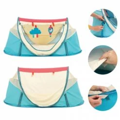 Lit Nomade Montgolfière Avec 2 Activités Suspendues -Lilliputiens Soldes dodo nomade mongolfiere ludi jouets OE