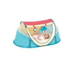 Lit Nomade Montgolfière Avec 2 Activités Suspendues -Lilliputiens Soldes dodo nomade mongolfiere ludi jouets OF