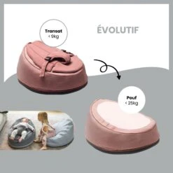 BabyMoov Transat Doomoo Seat'n Swing Pink -Lilliputiens Soldes doomoo seatn swing pink balancelle incluse babymoov OG