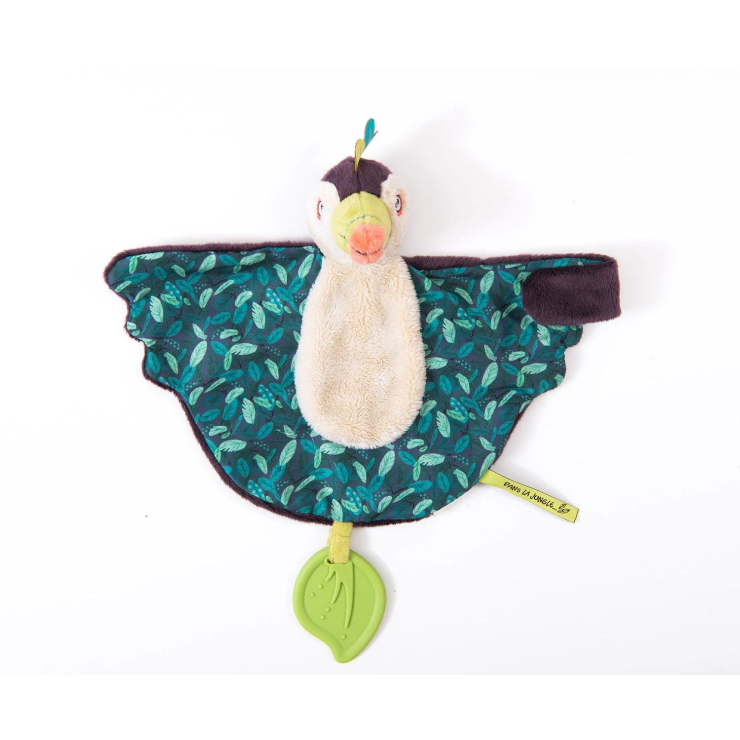 Moulin Roty Doudou Attache Sucette Toucan Pakou Dans La Jungle 2 Moulin Roty Doudou Attache Sucette Toucan Pakou Dans La Jungle – Image 2