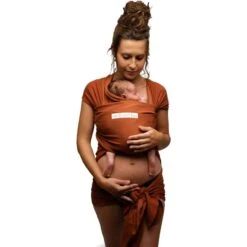 Écharpe De Portage La Basic Fauve Coton Bio -Lilliputiens Soldes echarpe basic bio love radius OC