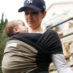 Écharpe De Portage L'originale Anthracite Poche Olive 16 Écharpe De Portage L'originale Anthracite Poche Olive -Lilliputiens Soldes echarpe loriginale jpmbb anthracite poche olive love radius OF