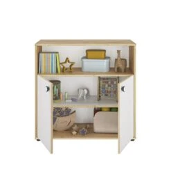 Chambre Trio Arthur - Lit 60/120 + Commode + Armoire -Lilliputiens Soldes enslit 60x120 et commarm galipette OG