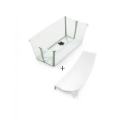 Stokke Baignoire Flexi Bath Verte + Transat De Bain