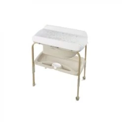 Jané Table à Langer Avec Baignoire Flip Glitter Nature Edition
