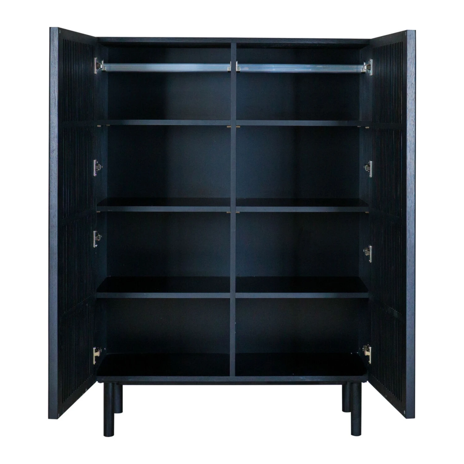 Armoire 2 Portes Hai No Ki - Black Ash 2 Armoire 2 Portes Hai No Ki - Black Ash – Image 2