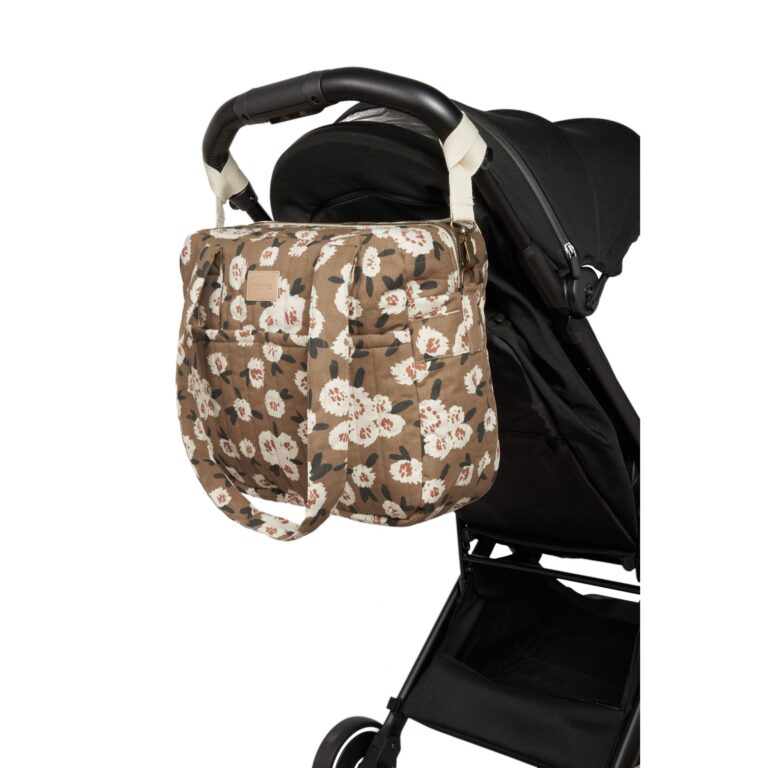 Lilliputiens Soldes -Lilliputiens Soldes hyde park waterproof stroller bag 38x33x16 camellia nobodinoz OD 768x768 1