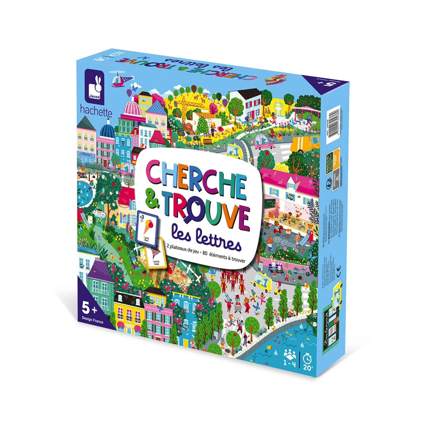 Janod Jeu D'observation Cherche Et Trouve Les Lettres 2 Janod Jeu D'observation Cherche Et Trouve Les Lettres – Image 2