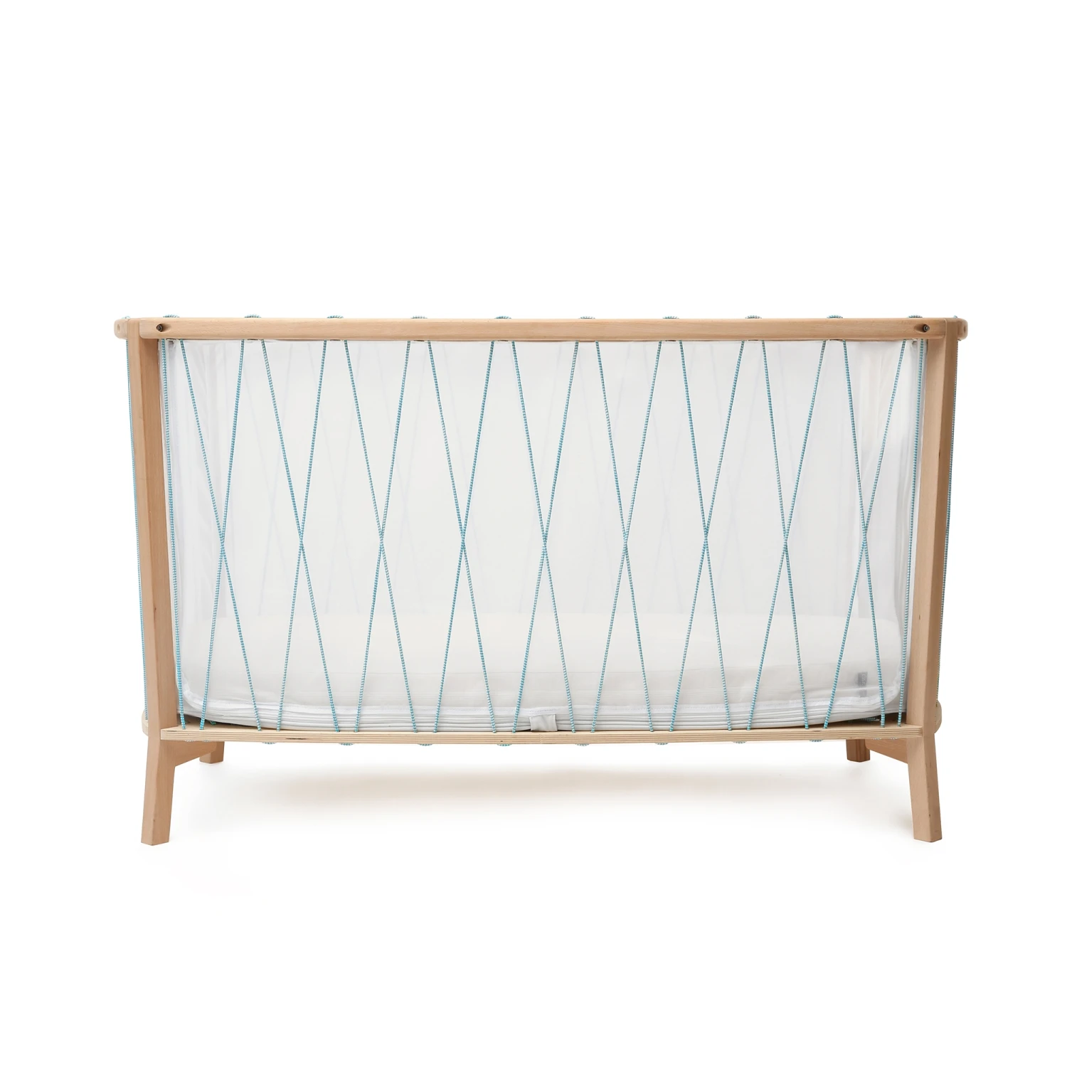 Lit Bébé évolutif Kimi Aqua + Matelas 8 Lit Bébé évolutif Kimi Aqua + Matelas – Image 8