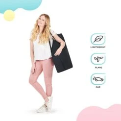 Kinderkraft Lit Parapluie Leody - Pink -Lilliputiens Soldes kinderkraft folding bed leody pink kinderkraft OI