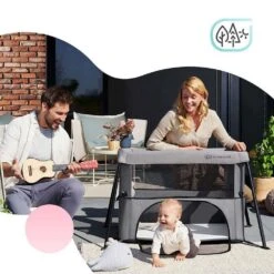 Kinderkraft Lit De Voyage Movi - Pink 26 Kinderkraft Lit De Voyage Movi - Pink -Lilliputiens Soldes kinderkraft folding bed movi pink kinderkraft OG