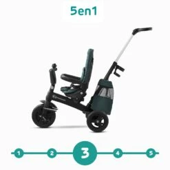 Kinderkraft Tricycle Easytwist Midnight Green -Lilliputiens Soldes kinderkraft rowerek trojkoowy easytwist midnight green kinderkraft OF