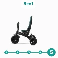 Kinderkraft Tricycle Easytwist Midnight Green -Lilliputiens Soldes kinderkraft rowerek trojkoowy easytwist midnight green kinderkraft OH